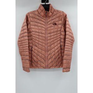 The North Face women's S thermoball quilted puffer jacket peach rose rare